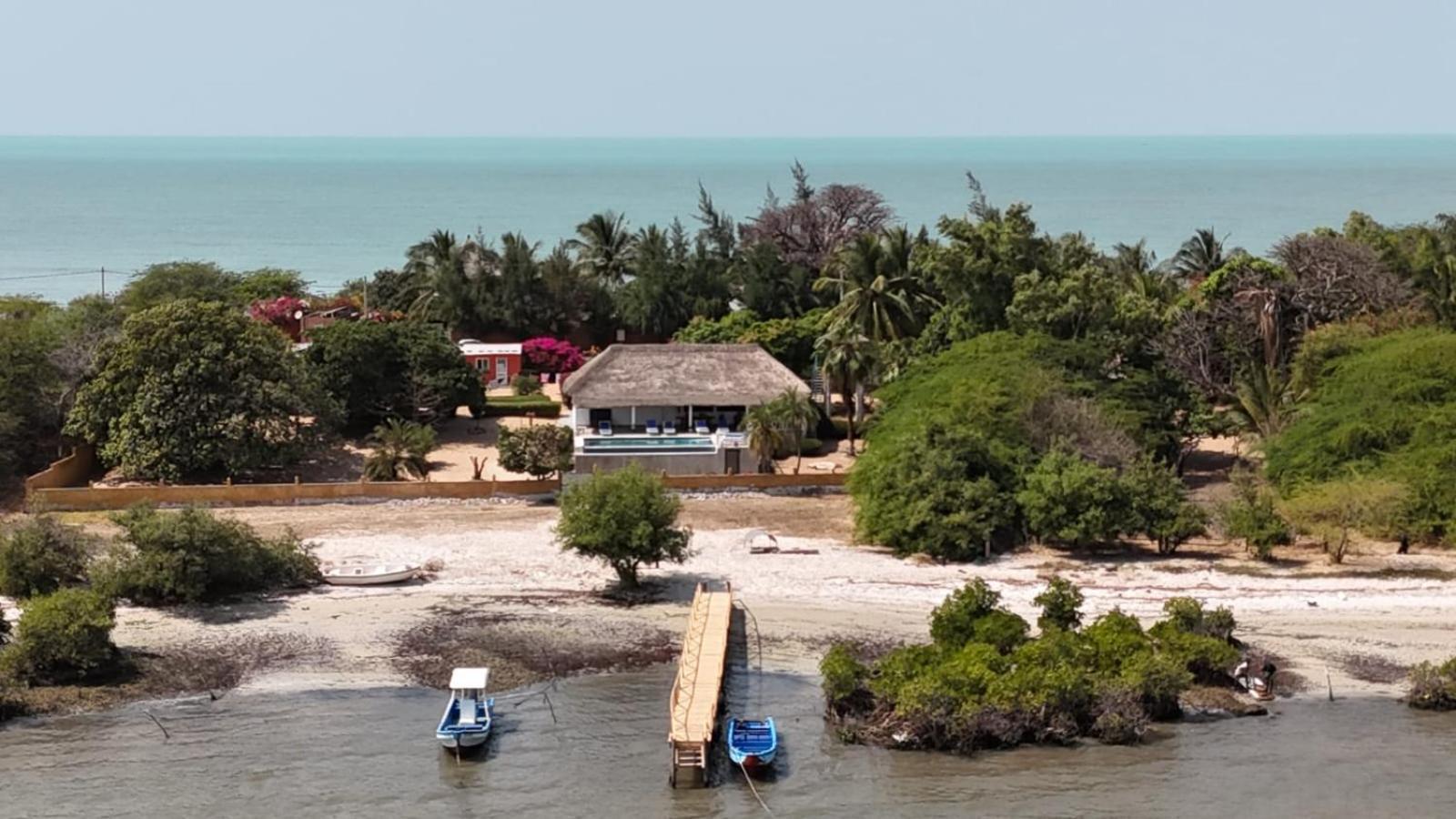 La Villa Sur La Plage Palmarin Exteriör bild