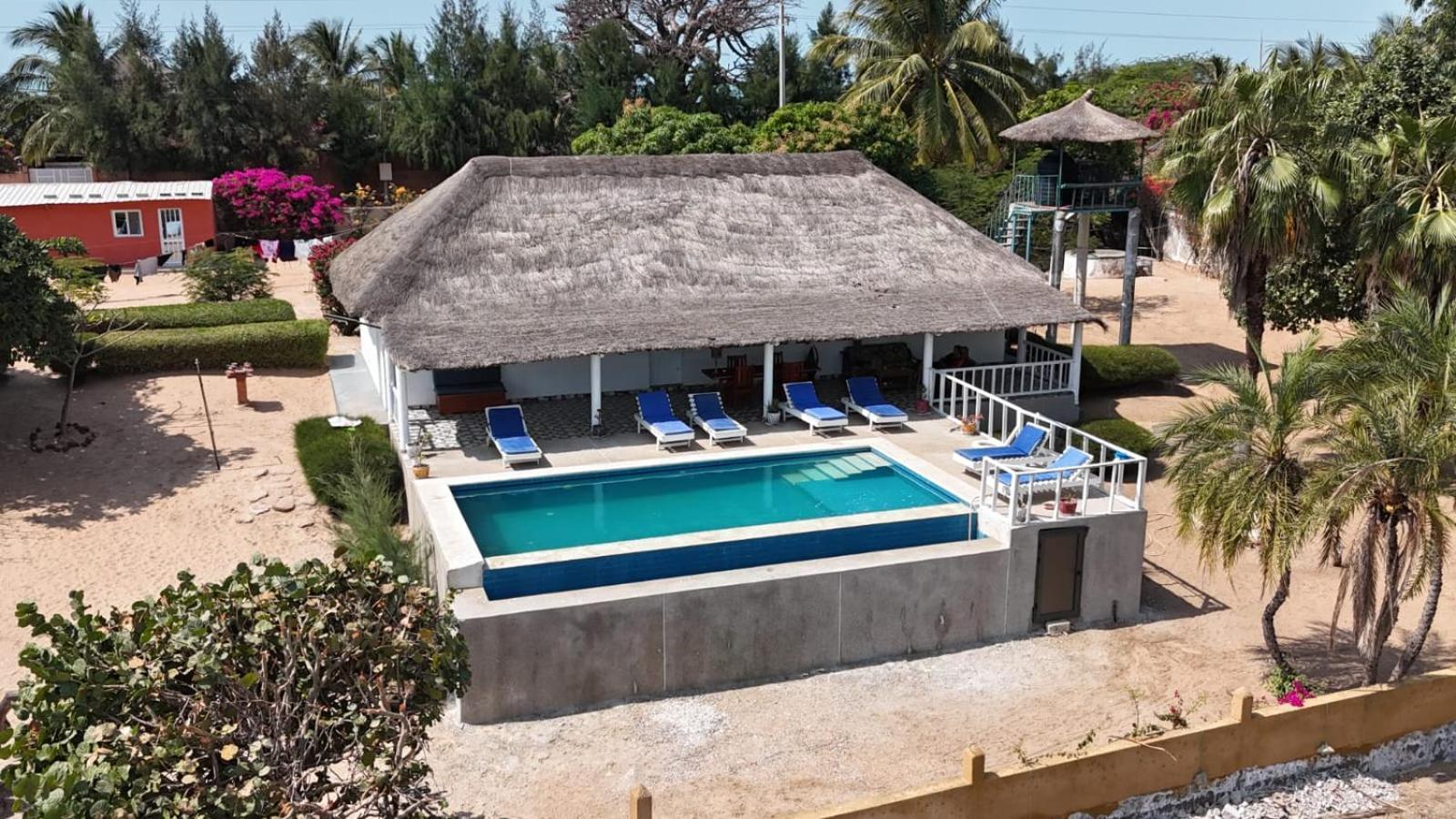 La Villa Sur La Plage Palmarin Exteriör bild